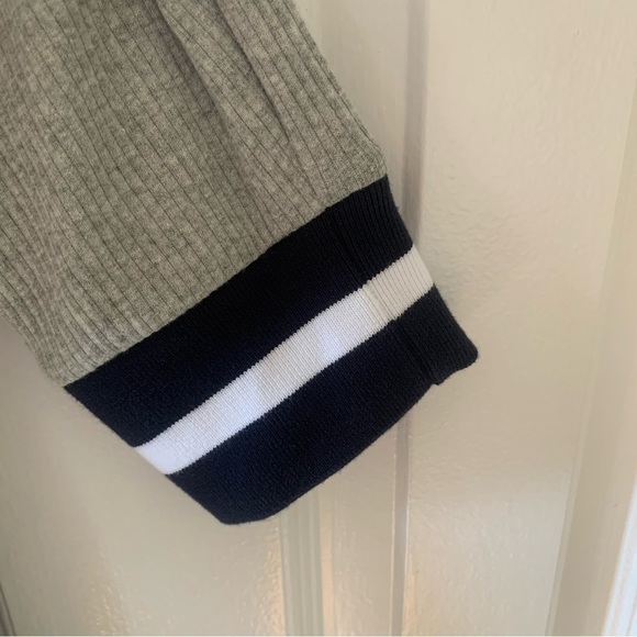 Tommy Hilfiger Sleepwear Ribbed Hoodie Grey Heather - Picture 3 of 5